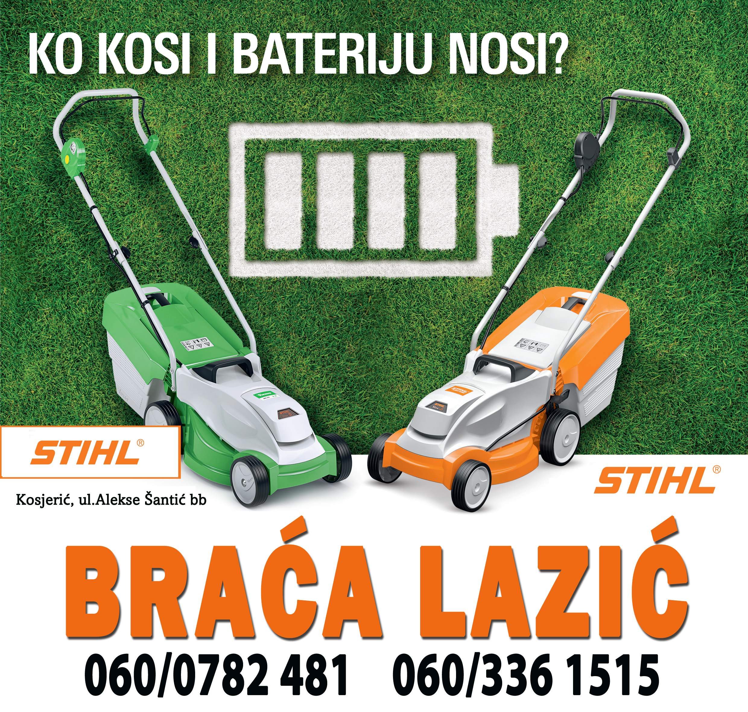 kosacice stihl braca lazic
